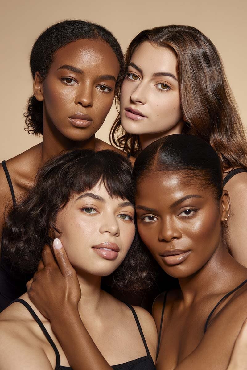 Cosmetics and makeup product photography with beauty-focused visuals by LA commercial photographer Shan Benson.