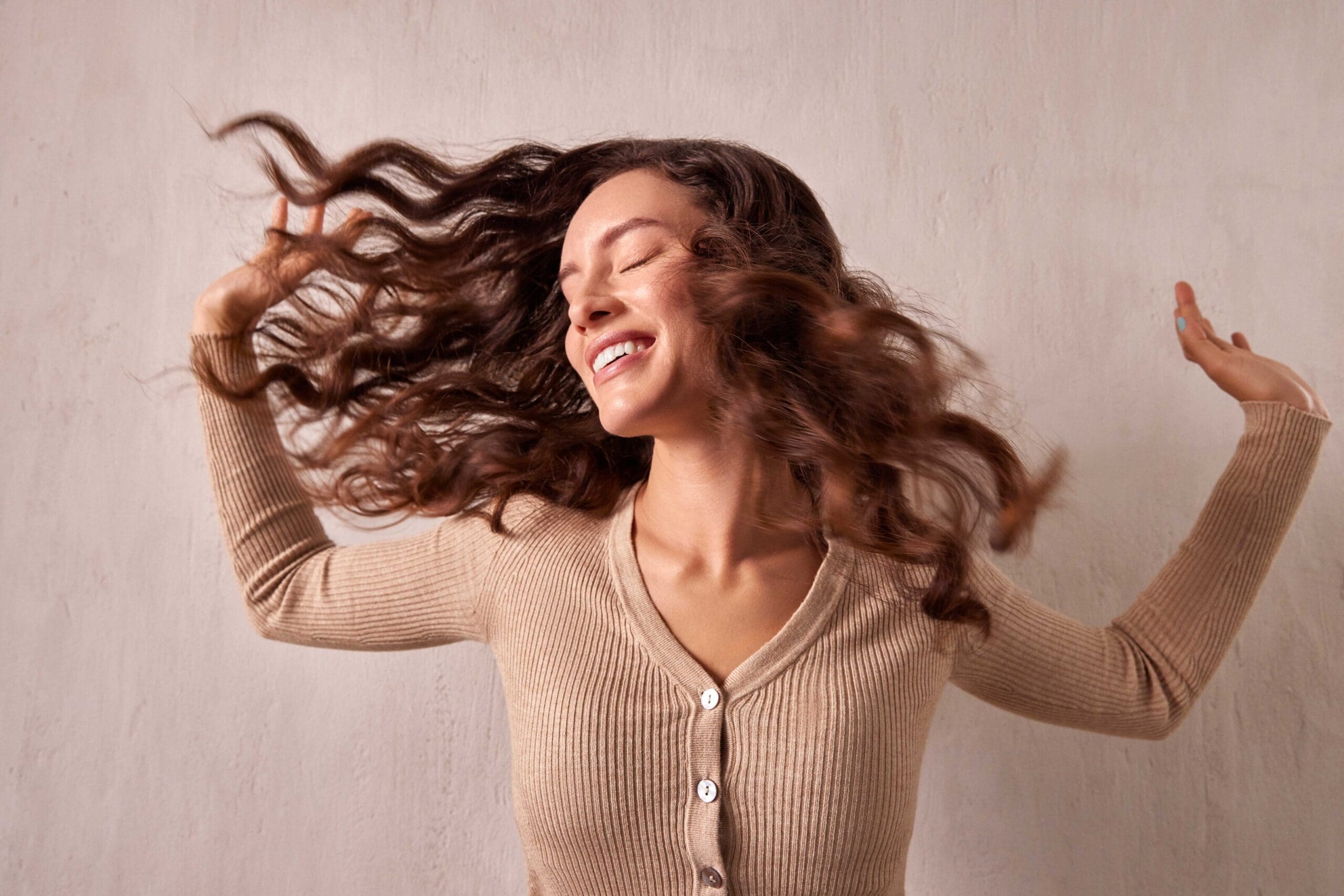 Haircare product and lifestyle imagery photographed by LA commercial beauty photographer Shan Benson.